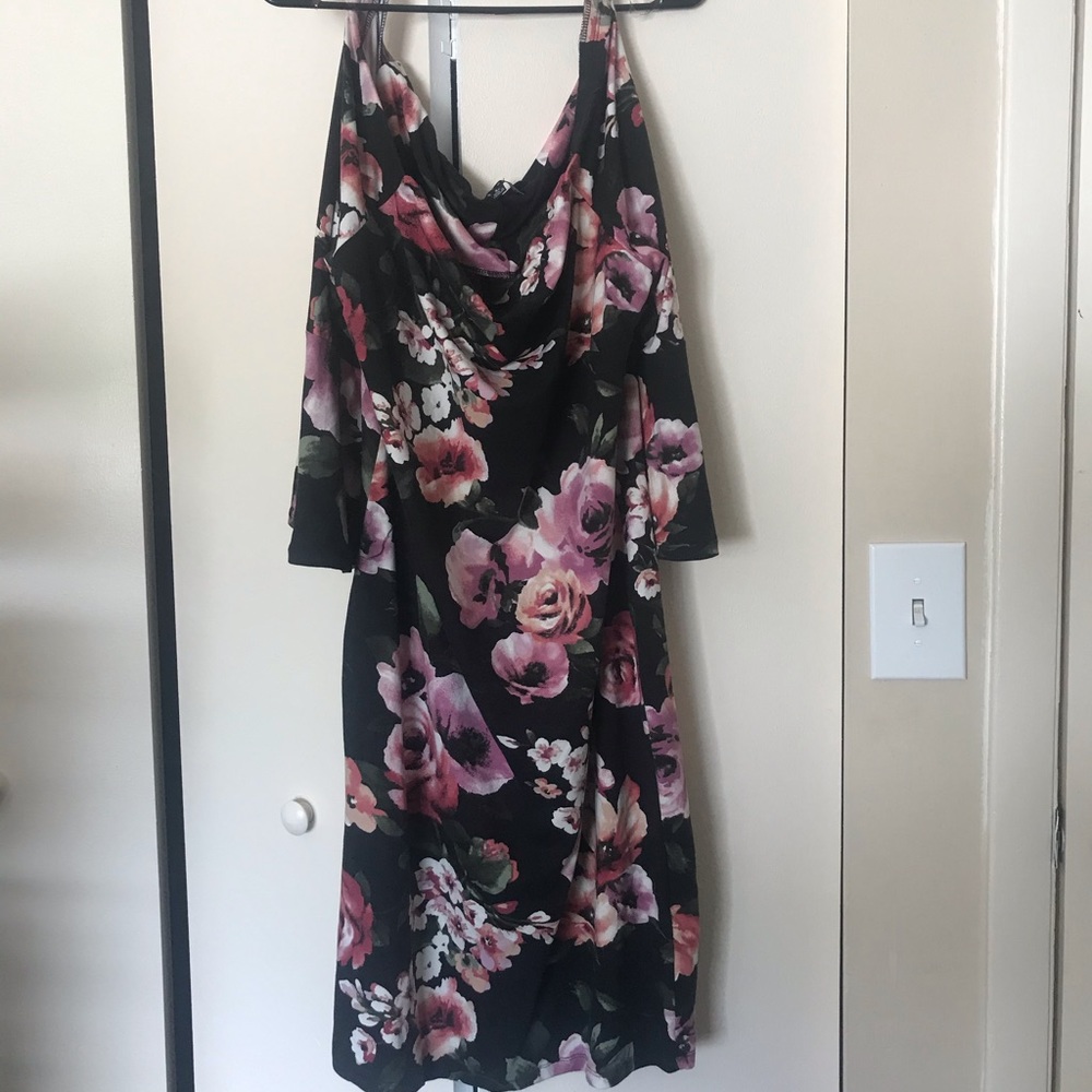 Haute Monde Off Shoulder Dress